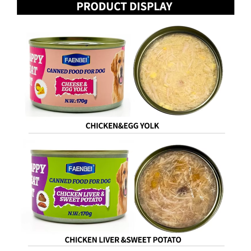 Canned Dog Food Manufacturer - High Nutritious Wet