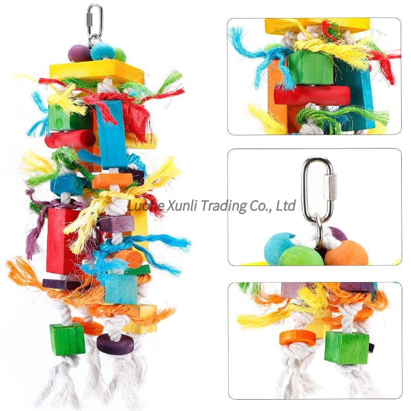 Wooden Bird Toys Manufacturer - Bead Chew Extra Large