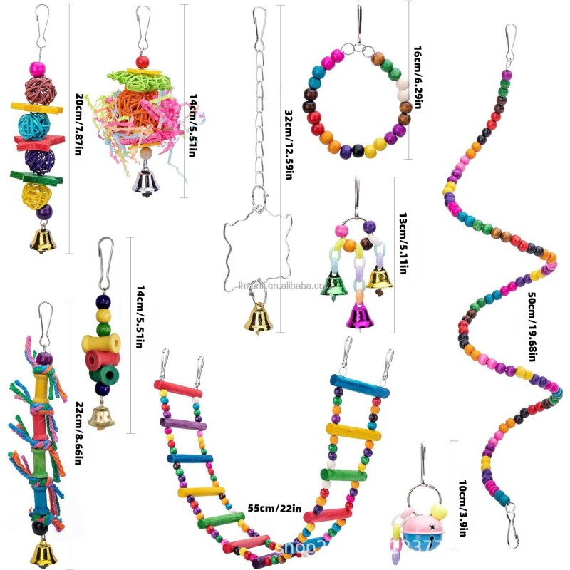 Parrot Chewing Toys Supplier - Safe Material Stand