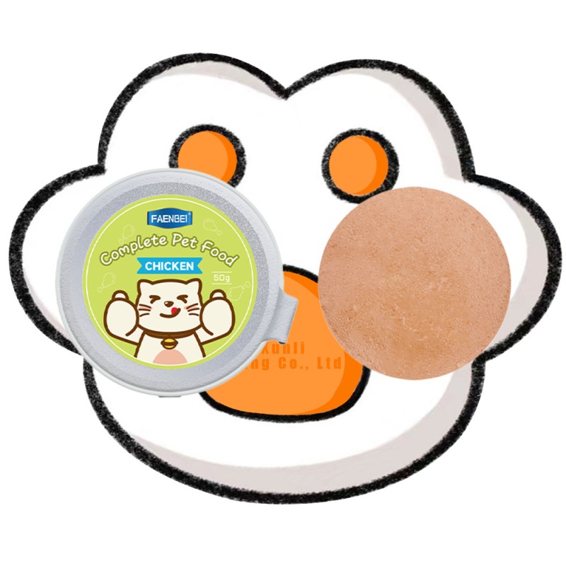 Canned Cat Food Supplier - 50g Chicken Crude Protein