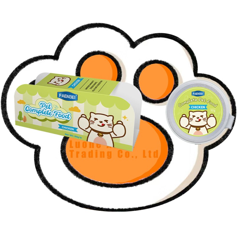 Canned Cat Food Supplier - 50g Chicken Crude Protein