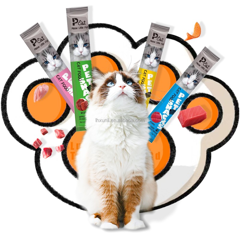 Cat Wet Food Sticks Supplier - 3 Flavors Natural