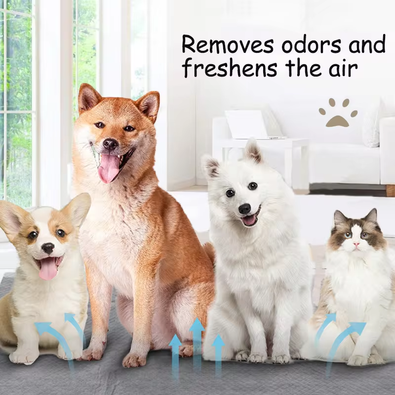 Puppy Training Pads Supplier - Bamboo Charcoal Odor Blocking