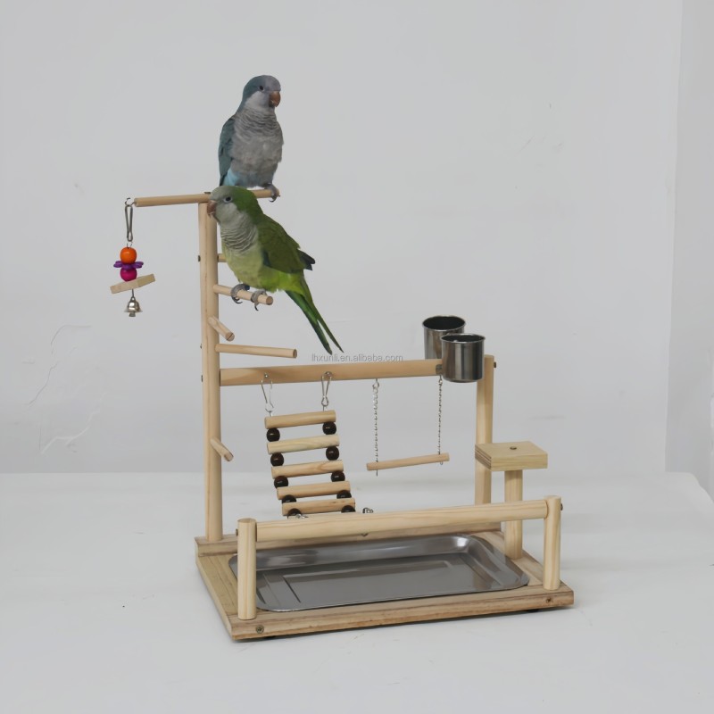 Bird Play Stand Manufacturer - Wooden Hanging Toys
