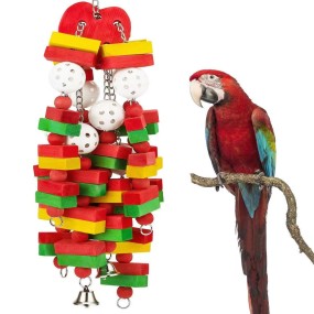 Bird Chewing Toys Supplier - Natural Wood Block