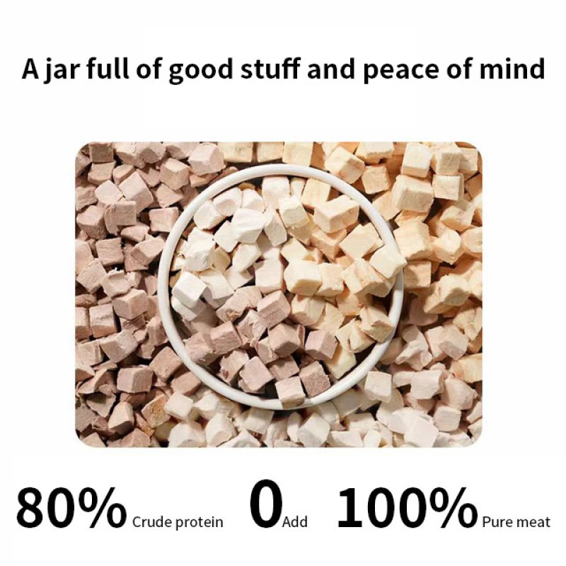 Beef Liver Snacks Supplier - Ding New Organic Freeze-Dried Beef Liver Snacks Fresh Pet Food OEM