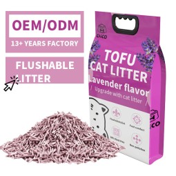 Dust-Free Cat Litter Factory - OEM Factory Easy Use Activated Carbon Tofu Cat Litter Sand