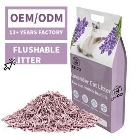 Multi-Scent Litter Factory - Factory OEM ODM Apple Lemon Scent Dust-free Tofu Cat Litter