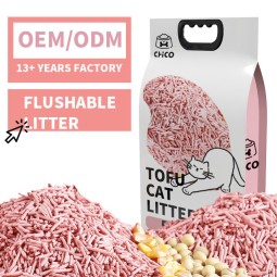 Clumping Litter Manufacturer - Manufacturers Plant High Quality Low Dust 6L Clumping Tofu