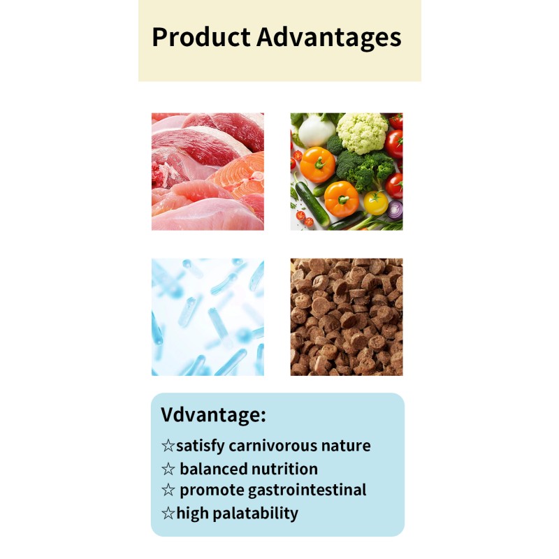 Grain-Free Pork-free Manufacturer - Grain-Free Pork-free Dry Cat Food for Malaysia Export