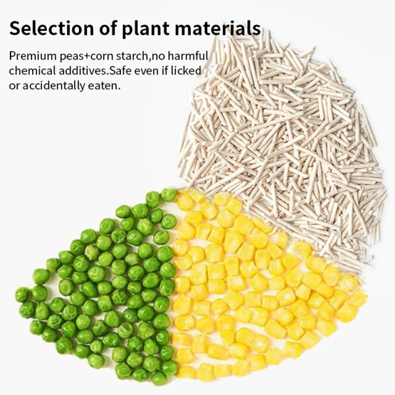 Tofu Cat Litter Manufacturer - OEM Factory 99% Dust-Free Plant Based Clumping Sand