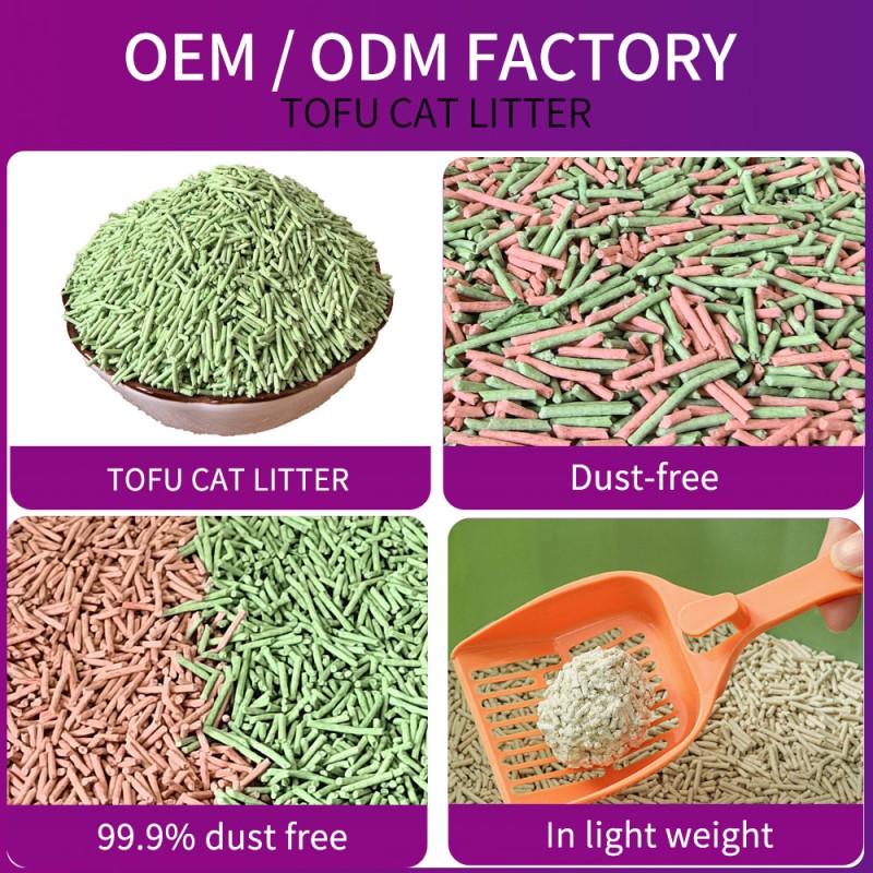 Quick Clumping Litter Factory - Most Common Tofu Litter Factory Wholesale Quick Clumping Sand