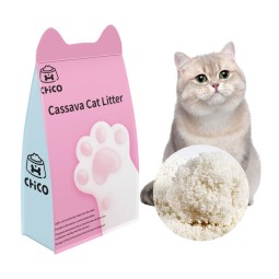 Cassava Bentonite Factory - Cassava Sand Clumping Bentonite Lavender Flushable Tofu Crystal Wood