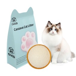 Odor Control Litter Manufacturer - Factory Direct Odor Control Low Dust-Free Flushable Cassava Tofu