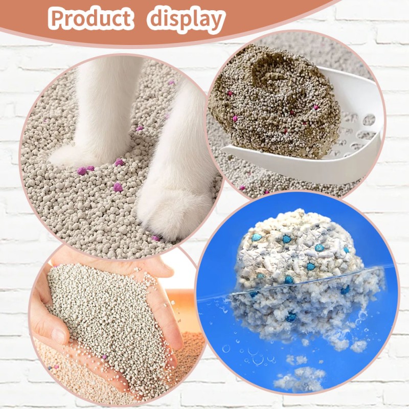 Anti Smell Litter Factory - Wholesale Best Clean Anti Smell High Clumping Mixed Bentonite