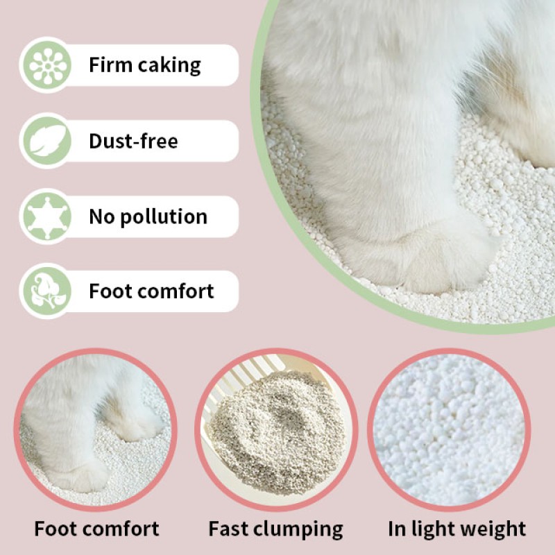 Natural Plant Cassava Manufacturer - Eco-Friendly Natural Plant Cassava Dust-Free Quick Clumping