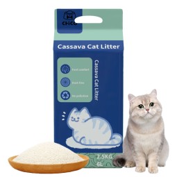 High Absorptivity Factory - High Absorptivity Cassava Litter Factory Supplies with Deodorant