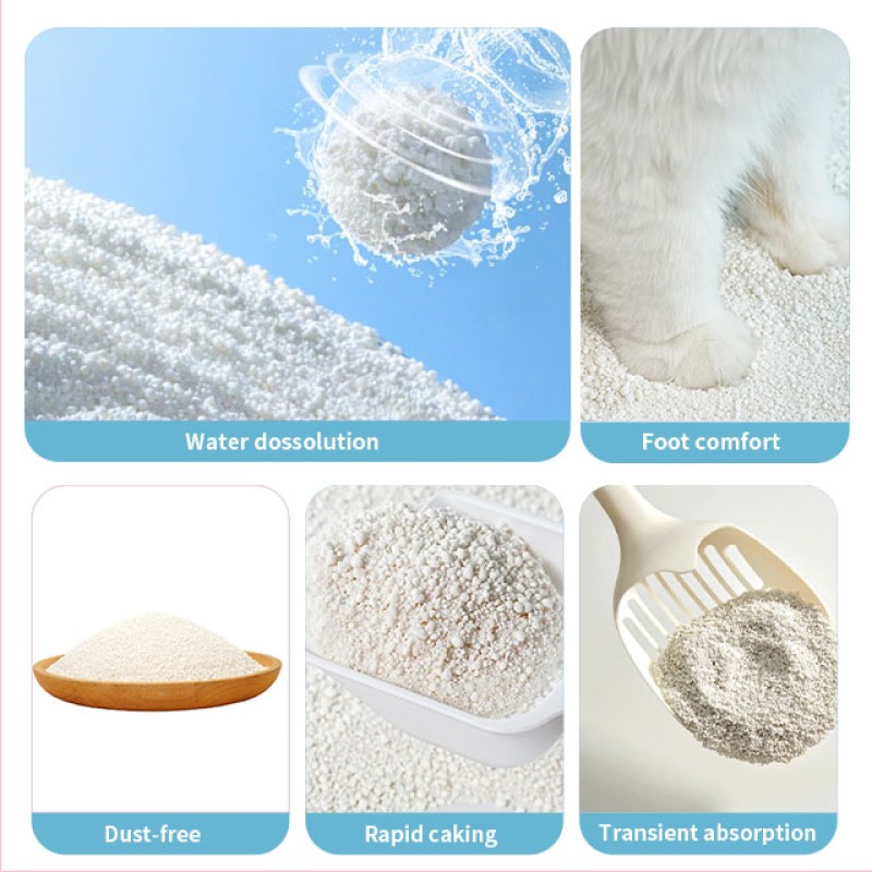 China Manufactured Supplier - China Manufactured Corn Cassava Silica Gel Clumping Sand Tofu