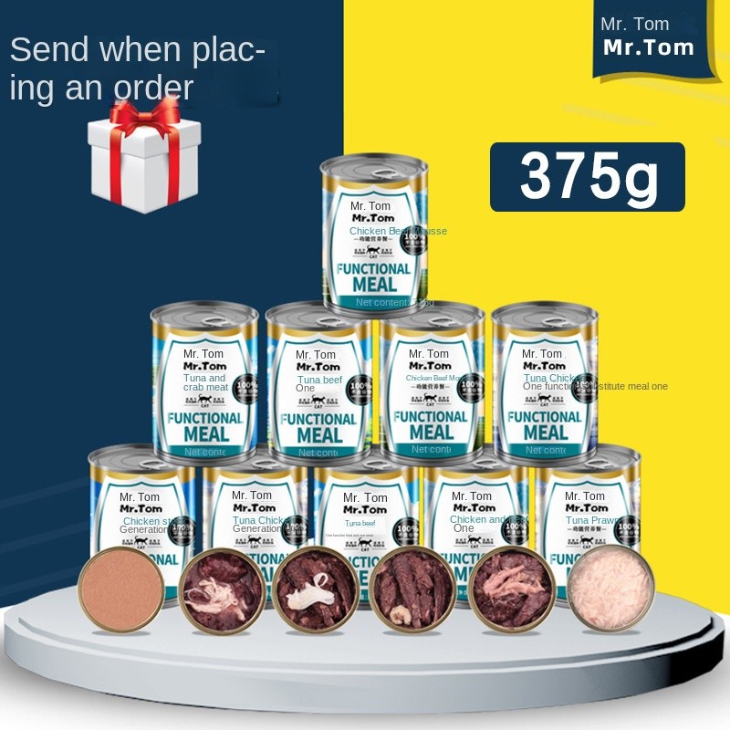 Pet Canned Food Manufacturer - Wholesale Canned Cat Dog Snacks Deep Sea Fish 80g Wet Food General