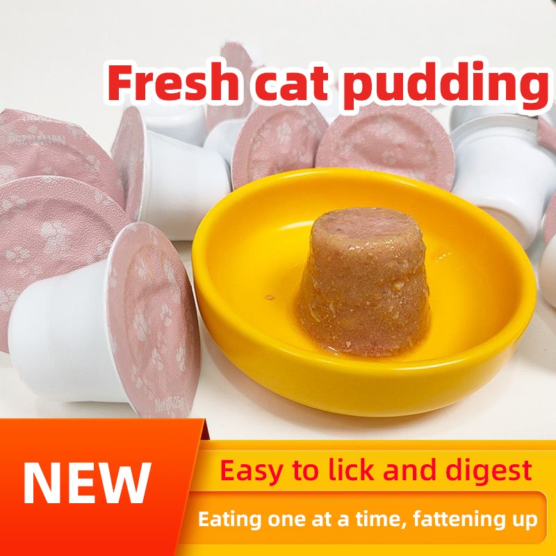 Wet Cat Food Factory - 80g Wet Cat Food Canned Chicken in Goat's Milk Abalone Sauce Canned