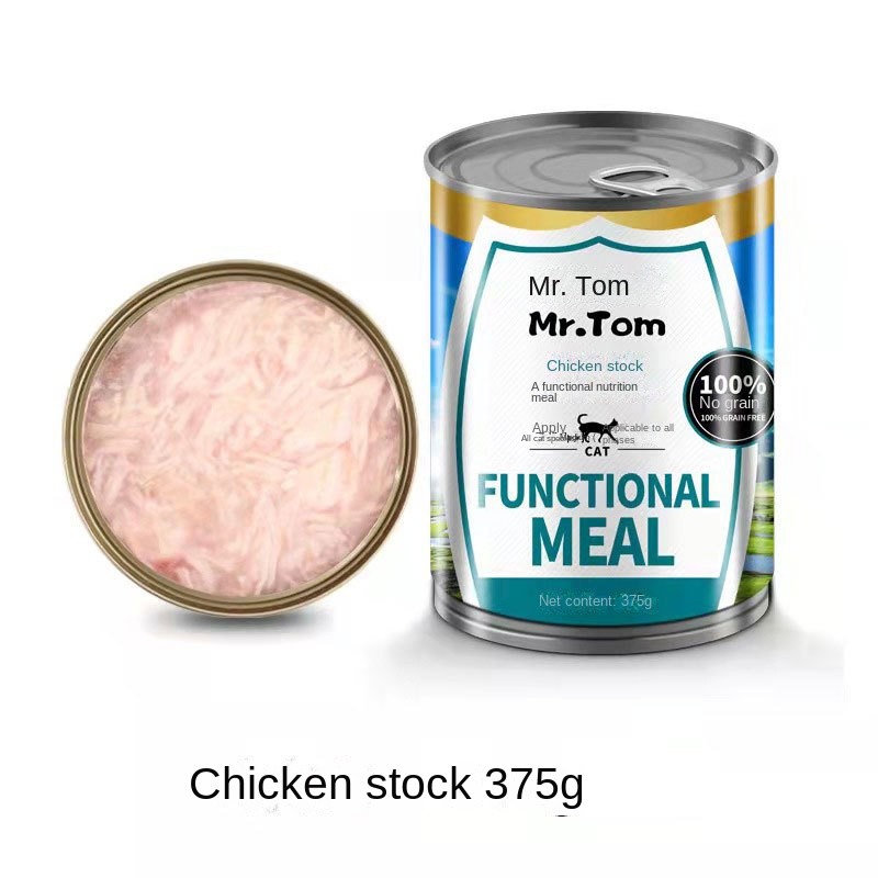 Canned Cat Food Factory - Factory Wholesale 375g Canned Cat Food Wet Generation Hair Chicken Fish