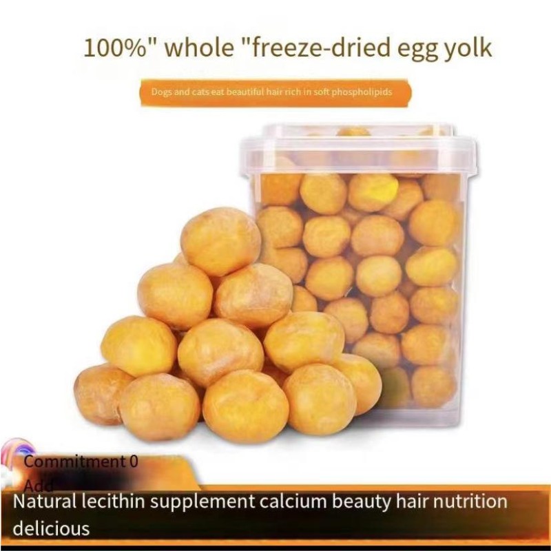Organic Pet Food Manufacturer - OEM Organic Grain-Free Pet Dried Crushed Egg Yolk Healthy Custom