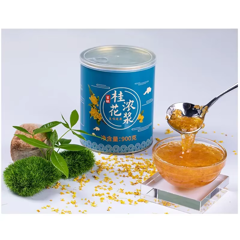 Osmanthus Flower Sauce Manufacturer - Edible Flower Sauce Jam Flavored Syrup