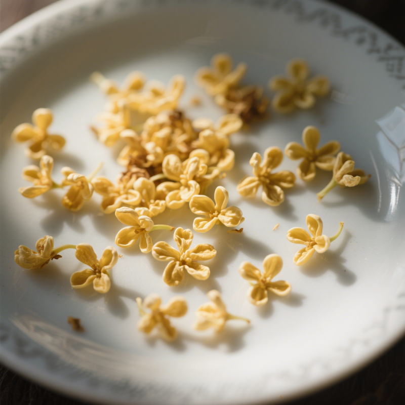 Dried Osmanthus Flowers Factory - 100% Pure Natural Flavor at Factory Price