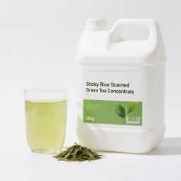 Sticky Rice Tea Concentrate Manufacturer - Natural Scented Green Tea Loquat Leaf Extract