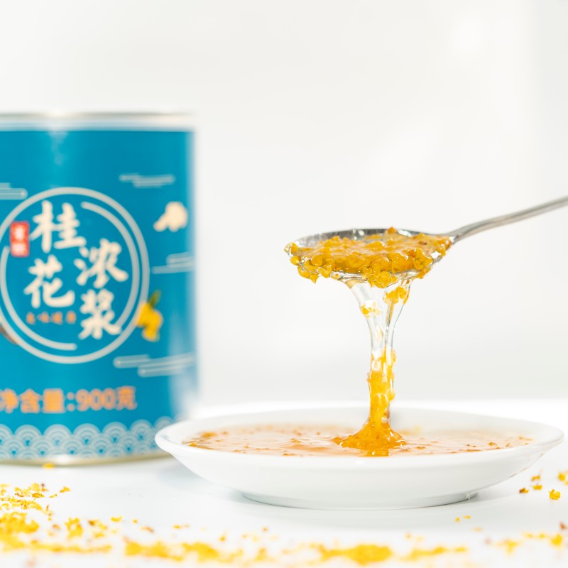 Osmanthus Flower Sauce Manufacturer - Edible Flower Sauce Jam Flavored Syrup
