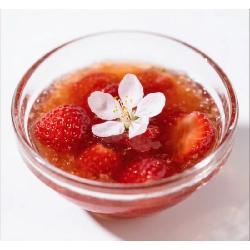 Strawberry Magnolia Jam Supplier - Premium with Real Flowers for Bakery Dessert