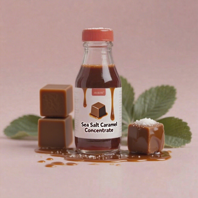 Sea Salt Caramel Concentrate Factory - 100% Pure Natural Syrup at Factory Price