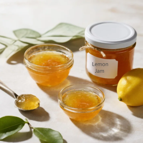 Lemon Jam Manufacturer - High Quality Natural Bulk for Bakery Filling Pastry