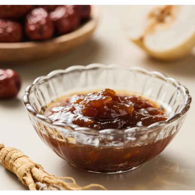 Ginseng Red Date Jam Supplier - Premium for Energy Health Food Supplement Bulk