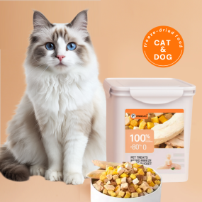 Freeze Dried Treats Manufacturer - 100% Organic Chicken Breast