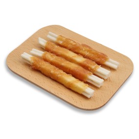 Dental Chews Factory - Factory Supply Wholesale Pet Treats Private Label Rawhide Retriever Bones