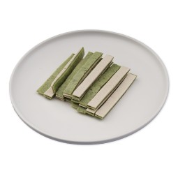 Nutri Rings Supplier - Premium Dog Treats Green Vegetables Milk Flavor Two-Color Nutri Rings