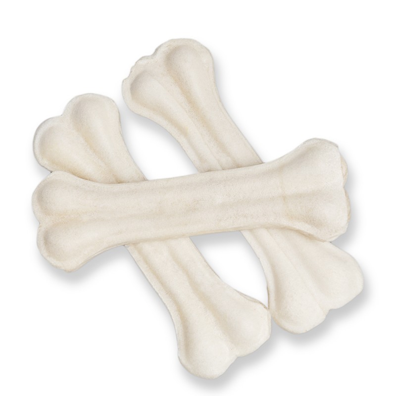 Rawhide Bones Manufacturer - Best Selling Dog Chews Rawhide Pressed Bones Private Label OEM
