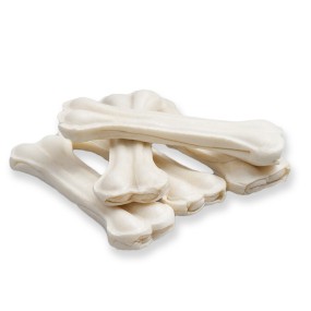 White Bones Manufacturer - OEM Private Label White Pressed Bones Dog Chew for Dog Training