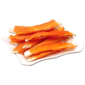 Chicken Cod Snacks Manufacturer - Dog Treat Chicken Wrapped Cod Pet Snacks for Training