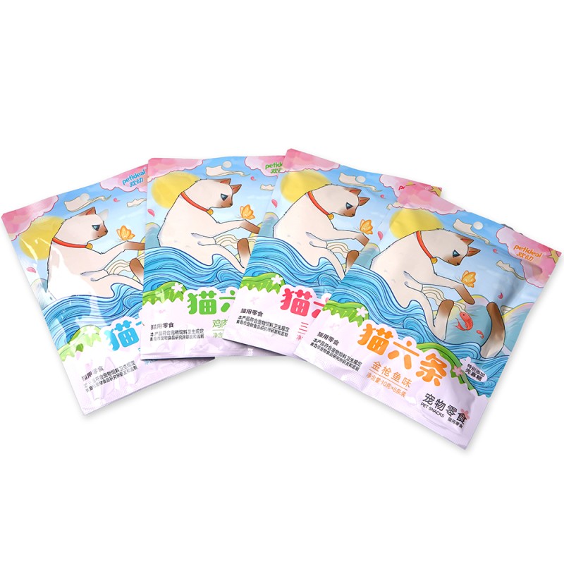 Tube Cat Snacks Factory - Popular 15g Tube Chicken Fish Lickable Creamy Sauce Cat Snacks