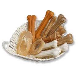 Rawhide Treats Manufacturer - Hot Wholesale Rawhide Dog Treat 100% Natural Chews for Dogs