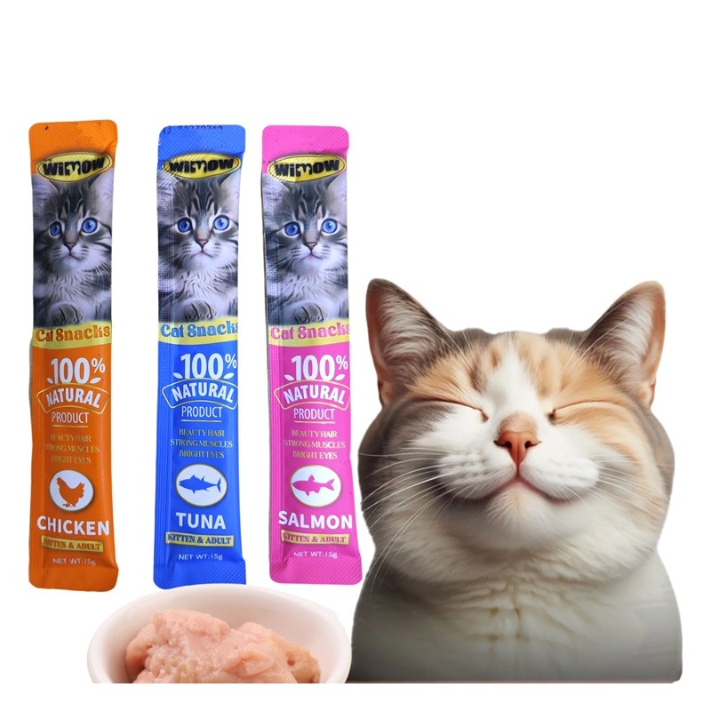 Cat Snacks Manufacturer - Latest Date 15g Nutritional Cat Food Wet Food OEM ODM Wholesale