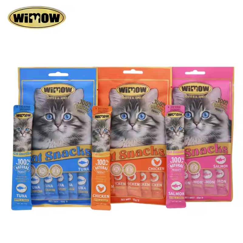 Wet Cat Food Supplier - Oem Odm 15g High Protein Wet Food Wholesale Chicken Salmon Tuna Flavor