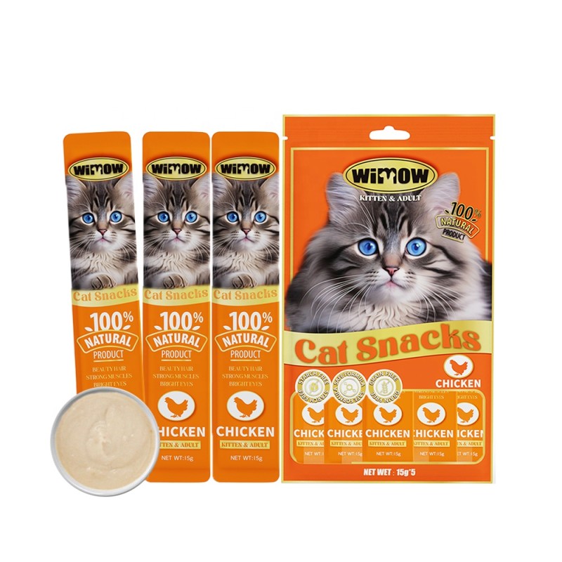 Canned Treats Manufacturer - OEM Customizable Natural Wet Staple Food Cat Canned Treats 85g Mousse