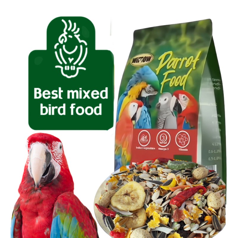Parrot Food Supplier - Bird Food Wholesale High Protein Parrot Mixed Food 3KG for Birds