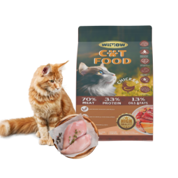 Organic Cat Food Supplier - OEM ODM Organic Cat Food High Protein Dry Bulk 3kg Original Meat