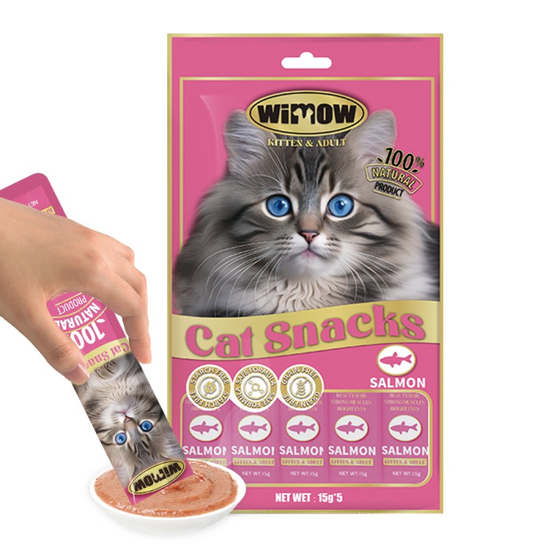 Wet Cat Food Factory - Recruit Agent OEM ODM Free Sample 15g Health Nutrition Creamy Food Pouch