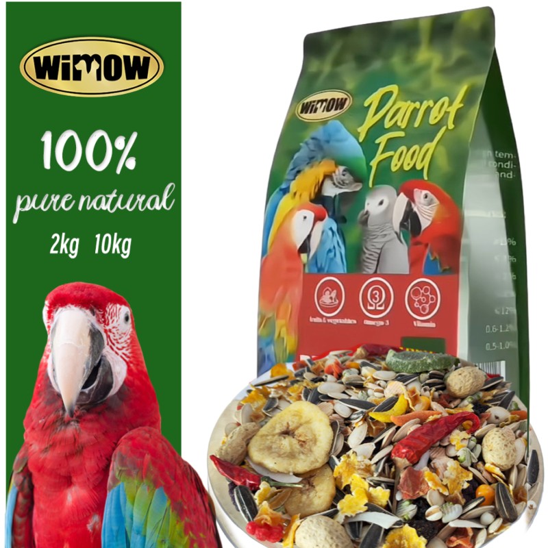 Parrot Food Supplier - Bird Food Wholesale High Protein Parrot Mixed Food 3KG for Birds
