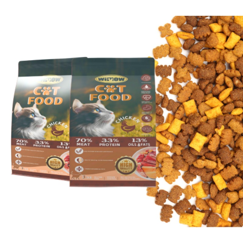 Cat Food Factory - Cat Food 100% Pure Natural Chicken Flavor Factory Direct High Quality Protein